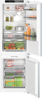 Bosch Serie 6 KIN86ADD0 Integrated Frost Free Fridge Freezer with Fixed Door Fixing Kit - White - D Rated