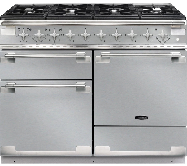 Rangemaster Elise ELS110DFFSS/ 110cm Dual Fuel Range Cooker - Stainless Steel