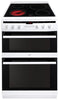 Amica AFC6550WH 60cm Electric Cooker with Ceramic Hob - White