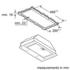 Bosch Series 2 DLN53AA70B 53cm Canopy Hood - Silver
