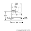 Bosch Series 2 DLN53AA70B 53cm Canopy Hood - Silver