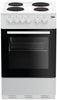 Beko ESP50W 50cm Electric Cooker with Solid Plate Hob - White