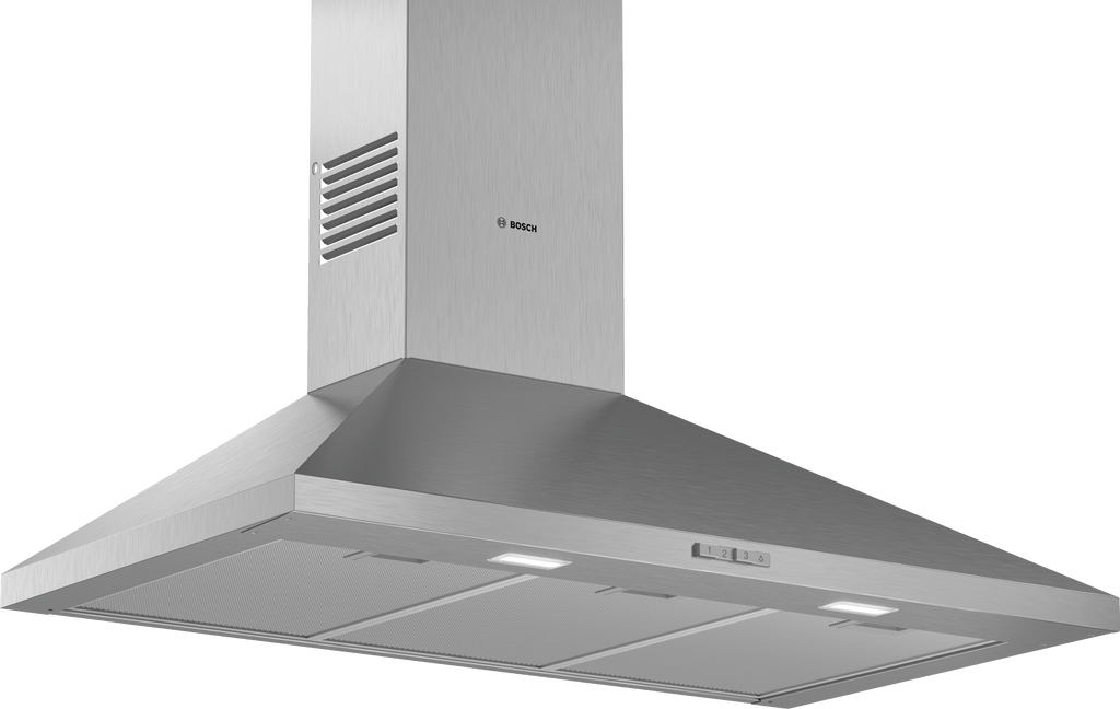 Bosch Series 2 DWP94BC50B 90cm Chimney Hood - Stainless Steel