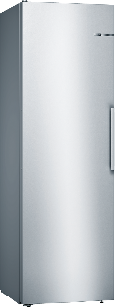 Bosch Series 4 KSV36VLEP 60cm wide Tall Larder Fridge - Stainless Steel Effect - E Rated