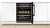 Bosch Serie 6 KUW21AHG0G Built Under 60cm Wine Cooler - Black