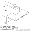Bosch Series 4 DWQ66DM50B 60cm Chimney Hood - Stainless Steel