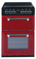 Stoves Richmond 550E 55cm Electric Cooker with Ceramic Hob - Red