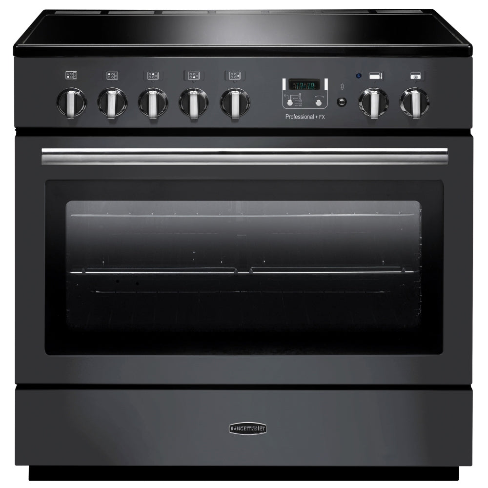 Rangemaster Professional Plus FX PROP90FXEISL/C 90cm Electric Range Cooker with Induction Hob - Slate