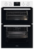 Zanussi ZKHNL3W1 Built In Electric Double Oven - White