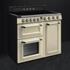 Smeg TR103IP2 Victoria 100cm Electric Range Cooker with Induction Hob - Cream