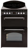 Leisure CLA60CEK Electric Ceramic Hob Double Oven Cooker 600mm Wide Black - Moores Appliances Ltd.