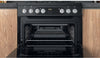 Hotpoint HDM67G9C2CB 60cm Dual Fuel Cooker - Black