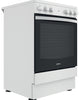 Indesit IS67V5KHW 60cm Electric Cooker with Ceramic Hob - White