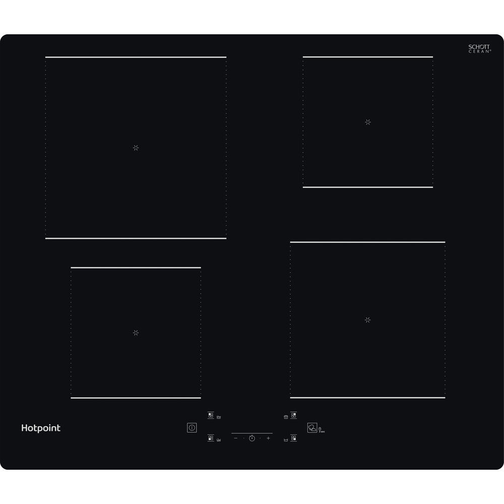 Hotpoint TQ1460SNE 59cm Induction Hob - Black