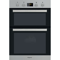 Hotpoint DKD3841IX  Electric Double Oven - Stainless Steel