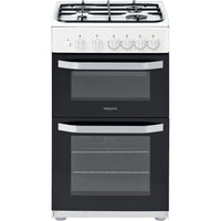 Hotpoint HD5G00KCW 50cm Gas Cooker - White