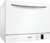 Bosch Serie 4 SKS62E32EU Compact Dishwasher - White - F Rated