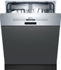 Neff N50 S145ITS04G Semi Integrated Standard Dishwasher - E Rated