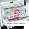 Bosch Serie 8 KFF96PIEP American Fridge Freezer - Brushed Steel - E Rated