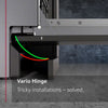 Neff N50 S195HCX02G Wifi Connected Fully Integrated Standard Dishwasher - Vario Hinge Door Fixing - D Rated