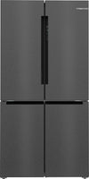 Bosch Serie 6 KFN96AXEA Wifi Connected American Fridge Freezer - Black Stainless Steel - E Rated