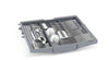 Bosch Series 4 SMH4HVX14G Integrated Standard Dishwasher - VarioHinge - C Rated