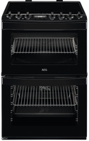 AEG 6000 SteamBake CIB6743ACB 60cm Electric Cooker with Induction Hob - Black