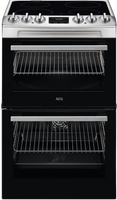 AEG SurroundCook CCX1530ACM 55cm Electric Cooker with Ceramic Hob - Stainless Steel