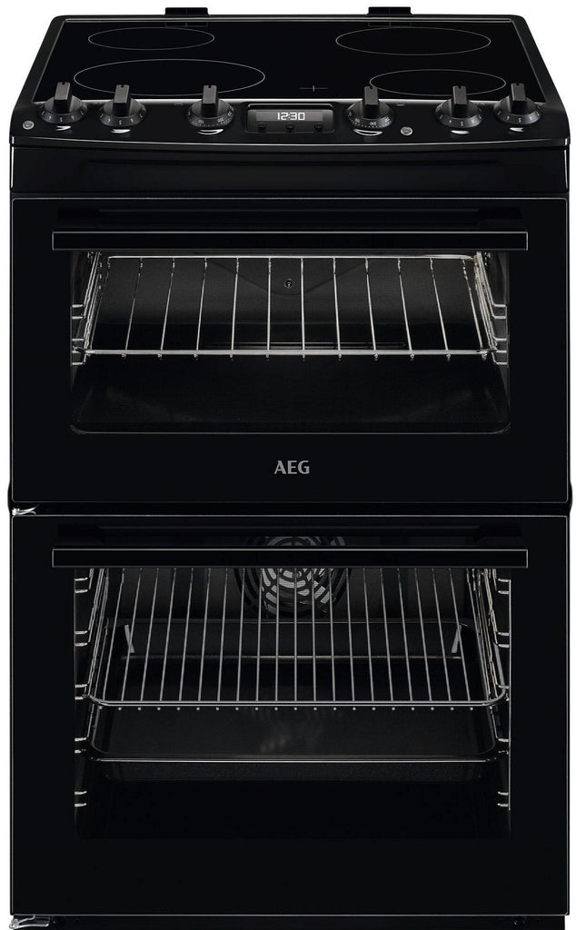 AEG 5000 SurroundCook CCX6540ACB 60cm Electric Cooker with Ceramic Hob - Black