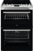 AEG 5000 SurroundCook CCX6540ACM 60cm Electric Cooker with Ceramic Hob - Stainless Steel