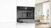 Bosch Serie 8 CMG7361B1B Wifi Connected Built In Compact Electric Single Oven with Microwave Function - Black