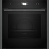 NEFF N90 Slide&Hide B64FS31G0B Wifi Connected Built In Electric Single Oven with Steam Function - Graphite