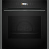 NEFF N70 B24CR31G0B Wifi Connected Built In Electric Single Oven - Graphite