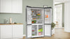 Bosch Series 4 KFN96APEAG American Fridge Freezer - Brushed Steel - E Rated