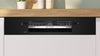 Bosch Series 2 SMI2HTB02G Wifi Connected Semi Integrated Standard Dishwasher - Black - D Rated