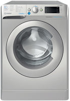 Indesit Push&Go BWE71496XSVUK 7Kg Washing Machine with 1400 rpm - Silver - A Rated