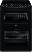 AEG 5000 SurroundCook CIX6500ABB 60cm Electric Cooker with Induction Hob - Black