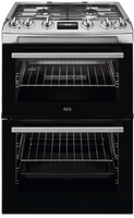 AEG CGX6130ACM 60cm Gas Cooker - Stainless Steel