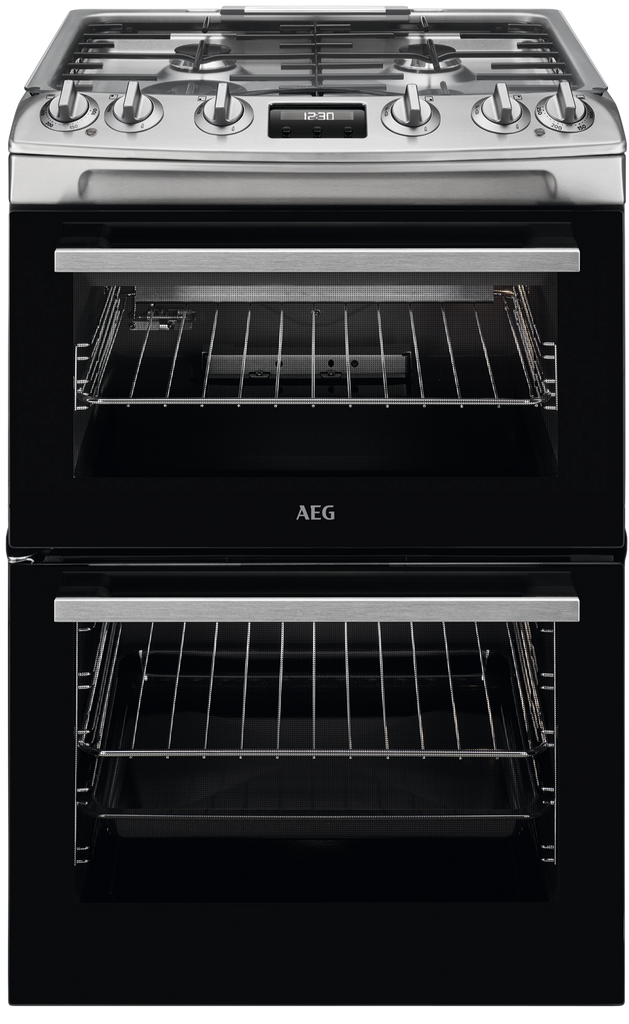 AEG CGX6130ACM 60cm Gas Cooker - Stainless Steel