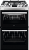 AEG CGX1130ACM 55cm Gas Cooker - Stainless Steel