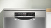 Bosch Serie 6 SMS6TCI01G Wifi Connected Standard Dishwasher - Silver / Inox - A Rated