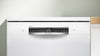 Bosch Serie 6 SMS6ZCW10G Wifi Connected Standard Dishwasher - White - B Rated