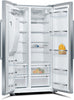 Bosch Series 6 KAD93AIERG American Fridge Freezer - Brushed Steel - E Rated