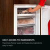 Aeg NSC7N18ZES Integrated Frost Free Fridge Freezer with Sliding Hinge - E Rated