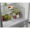 Aeg NSC7T185ES Integrated Frost Free Fridge Freezer Sliding Hinge - White - E Rated