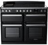 Rangemaster ESDLB110EIPGBL/CM1 Estel Deluxe BC 110cm Induction Range Cooker - Gloss Black/Chrome Trim