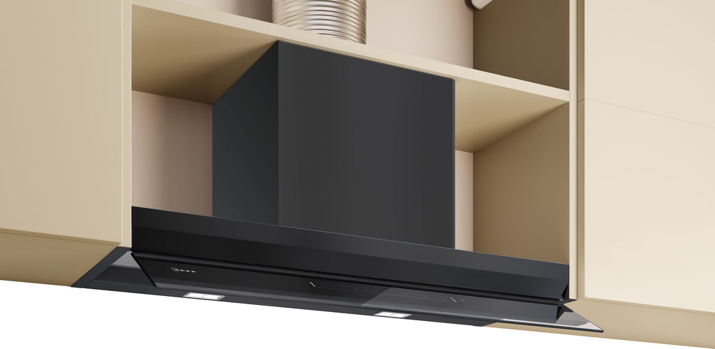 Neff N90 D88XET2S0B 80cm Integrated Hood - Black