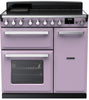 Rangemaster ESDL90EIPHTH/CM1 Estel Deluxe 90cm Induction Range Cooker - Heather/Chrome Trim