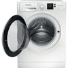 Hotpoint Anti-Stain NSWM1046WUK 10Kg Washing Machine with 1400 rpm - White - A Rated