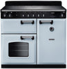 Rangemaster CL100EIPMSB/CM1 Classic 100cm Induction Range Cooker - Misty Blue/Chrome Trim